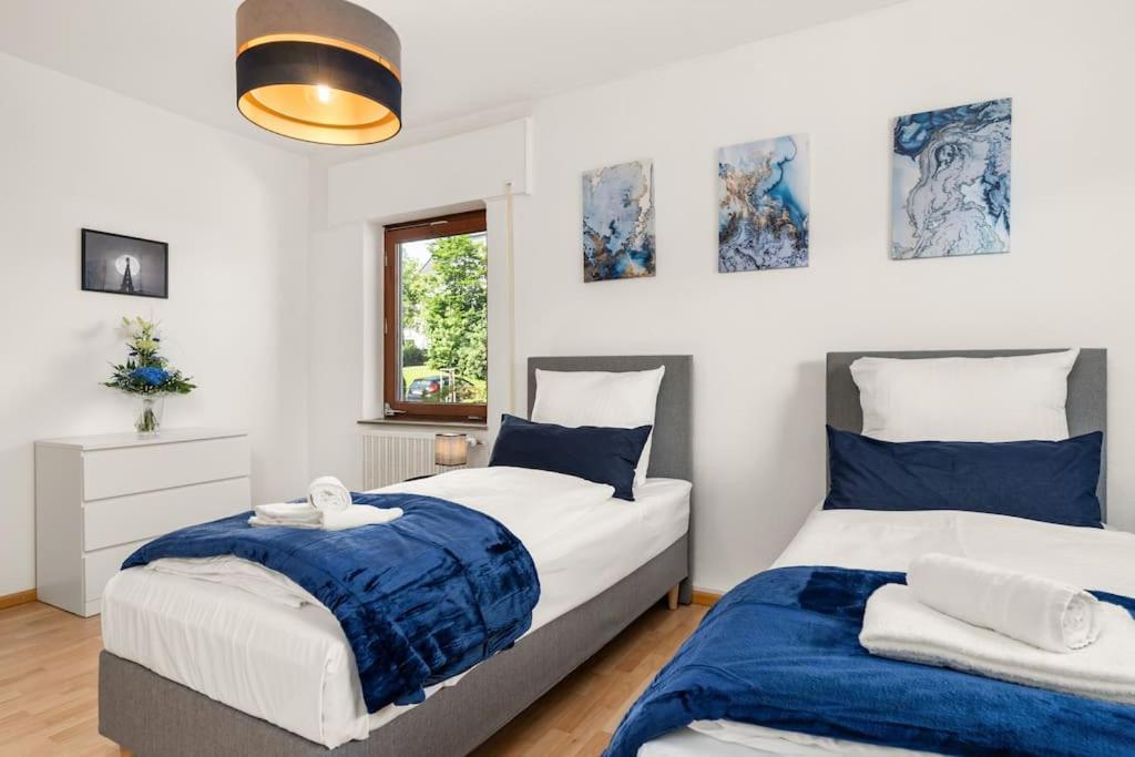 Stilvolles Apartment - Boxspringbetten - Netflix Kassel Eksteriør billede